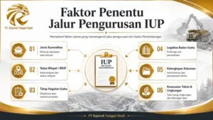 Faktor Penentu Jalur Pengurusan IUP