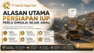 Ruang Lingkup Dokumen IUP Untuk Perusahaan Tambang